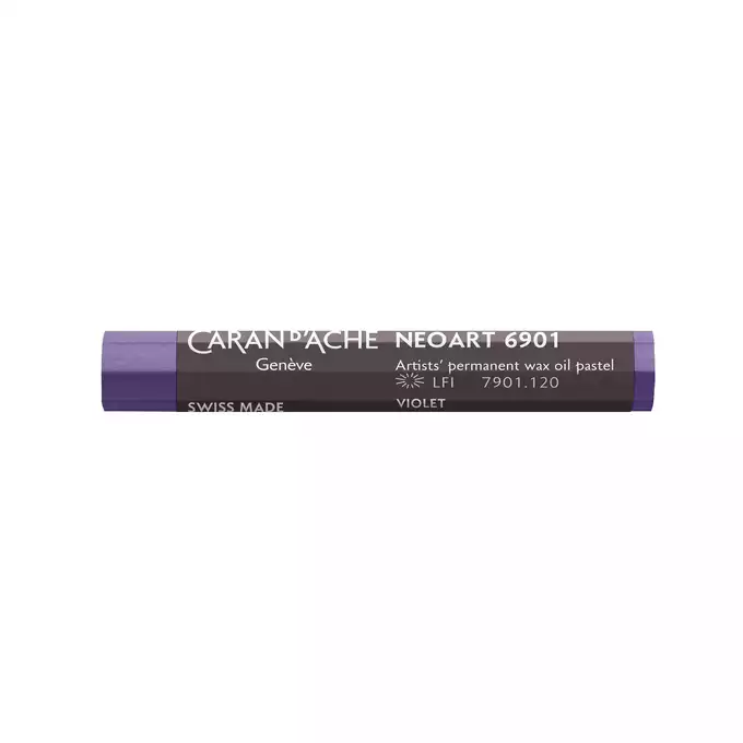 Pastela olejna Caran d’Ache Neoart, kolor 120 Violet