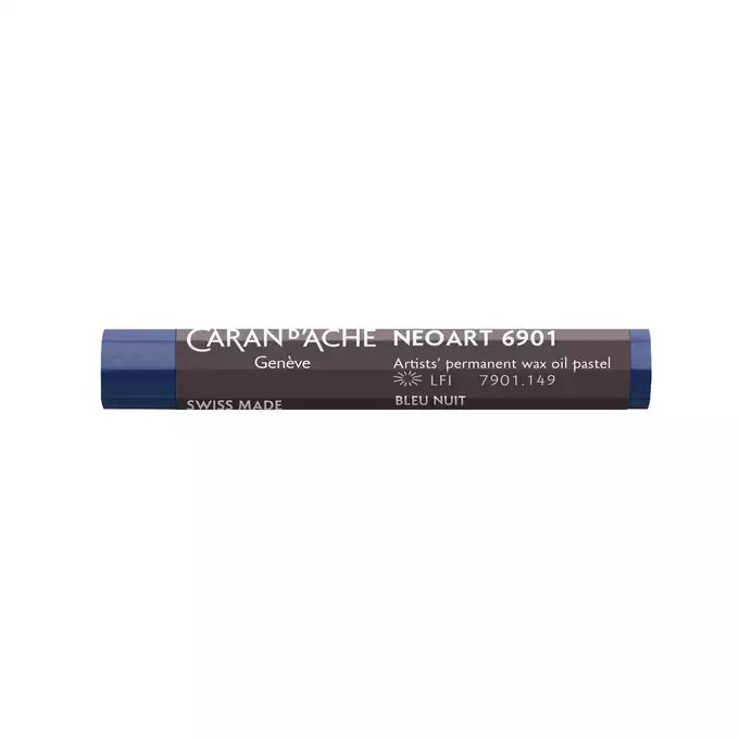 Pastela olejna Caran d’Ache Neoart, kolor 149 Night Blue