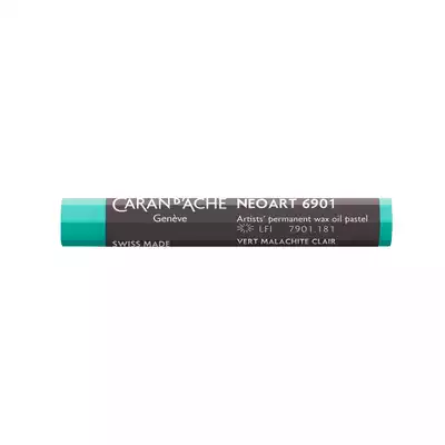 Pastela olejna Caran d’Ache Neoart, kolor 181 Malachite Green