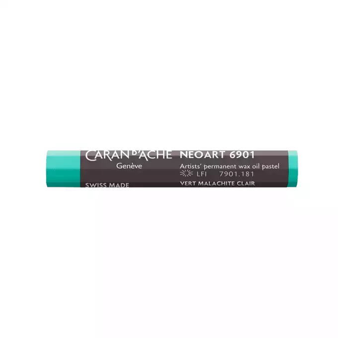 Pastela olejna Caran d’Ache Neoart, kolor 181 Malachite Green