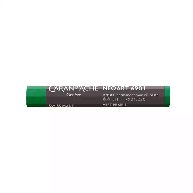 Pastela olejna Caran d’Ache Neoart, kolor 220 Grass Green