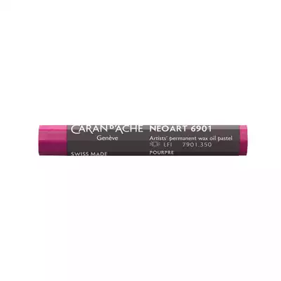 Pastela olejna Caran d’Ache Neoart, kolor 350 Purplish Red