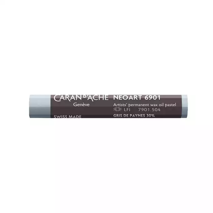 Pastela olejna Caran d’Ache Neoart, kolor 504 Paynes Grey