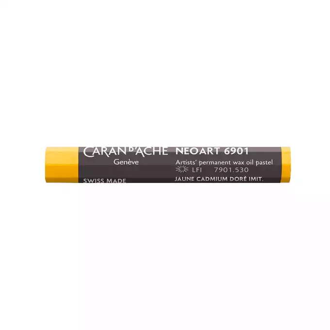 Pastela olejna Caran d’Ache Neoart, kolor 530 Gold Cadmium Yellow