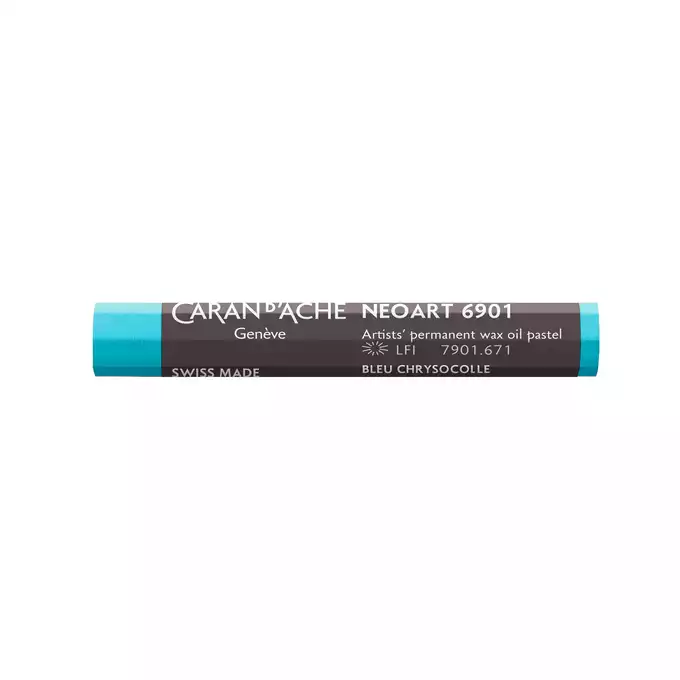 Pastela olejna Caran d’Ache Neoart, kolor 671 Chrysocolla Blue