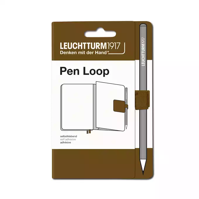 SZLUFKA NA DŁUGOPIS/OŁÓWEK (PEN LOOP) LEUCHTTURM1917 SPICE BROWN