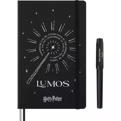 Zestaw MOLESKINE Harry Potter 2024, edycja limitowana, notatnik + czarne pióro Kaweco