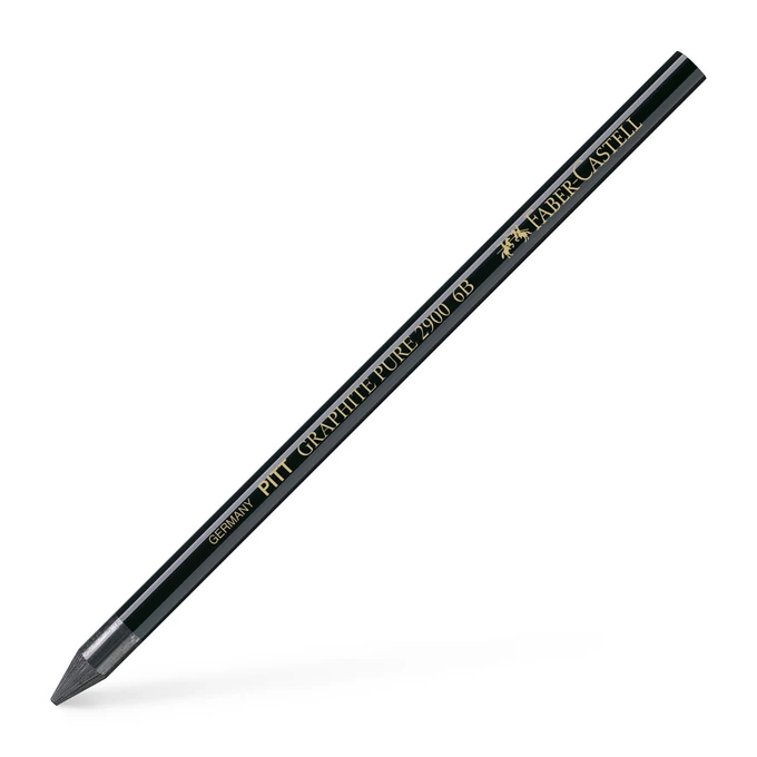 OŁÓWEK PITT GRAPHITE PURE 2900 FABER-CASTELL - Twardość grafitu: 6B