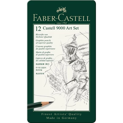 ZESTAW 12 OŁÓWKÓW CASTELL 9000 ART FABER-CASTELL