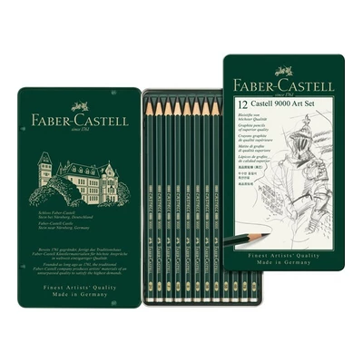 ZESTAW 12 OŁÓWKÓW CASTELL 9000 ART FABER-CASTELL