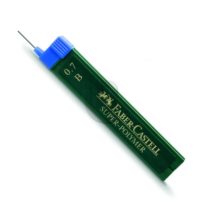 WKŁAD GRAFITOWY SUPERPOLYMER 9067 0,7mm B  FABER-CASTELL