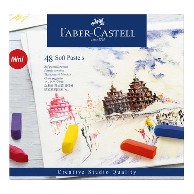 PASTELE SUCHE MINI CREATIVE STUDIO FABER-CASTELL, 48 KOLORÓW