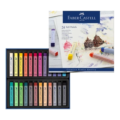 PASTELE SUCHE CREATIVE STUDIO FABER-CASTELL, 24 KOLORY