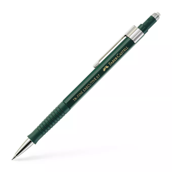 OŁÓWEK AUTOMATYCZNY TK-FINE EXECUTIVE 0,7 MM FABER-CASTELL, ZIELONY