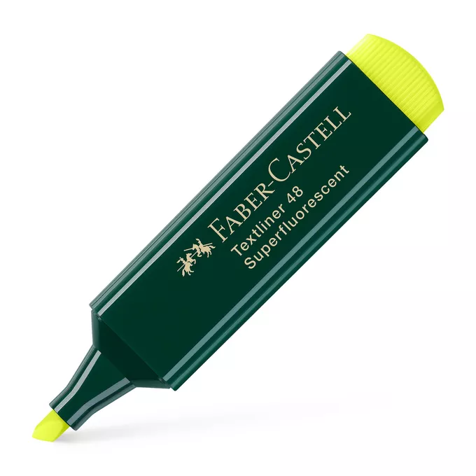 ZAKREŚLACZ TEXTLINER 48 ŻÓŁTY FABER-CASTELL