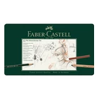 ZESTAW PITT MONOCHROME FABER-CASTELL, 33 ELEMENTY