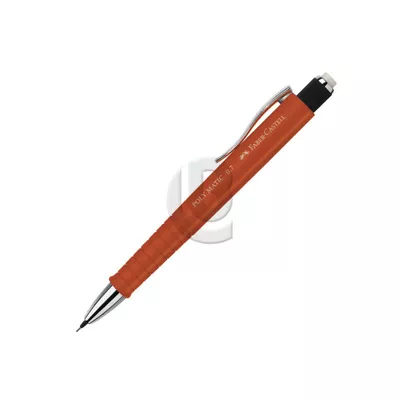 OŁÓWEK AUTOMATYCZNY 0,7MM POLY MATIC FABER-CASTELL, POMARAŃCZOWY