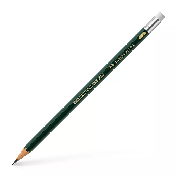 OŁÓWEK CASTELL 9000 HB Z GUMKĄ FABER-CASTELL