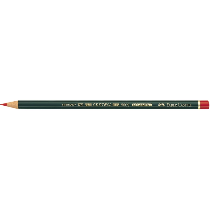 OŁÓWEK KOPIOWY CASTELL 9609 FABER-CASTELL, CZERWONY