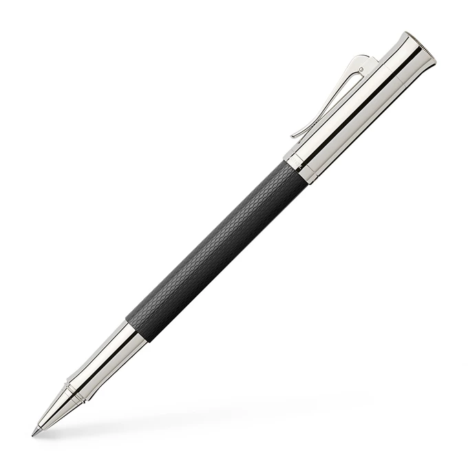 PIÓRO KULKOWE GUILLOCHE BLACK GRAF VON FABER-CASTELL