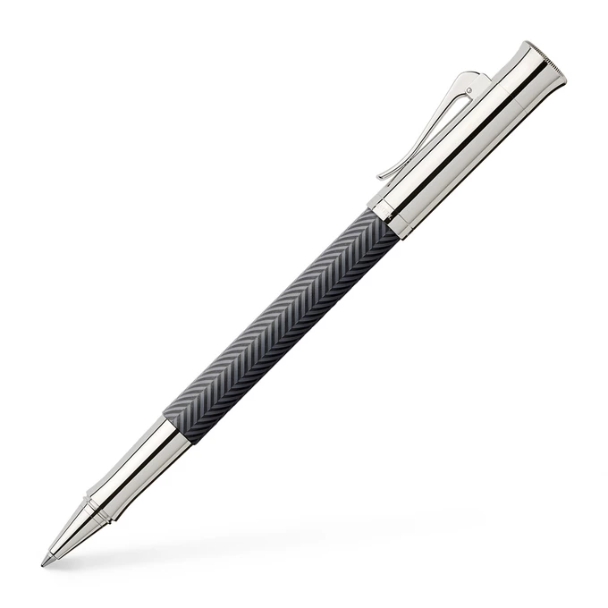 PIÓRO KULKOWE GUILLOCHE CISELE ANTHRACITE GRAF VON FABER-CASTELL