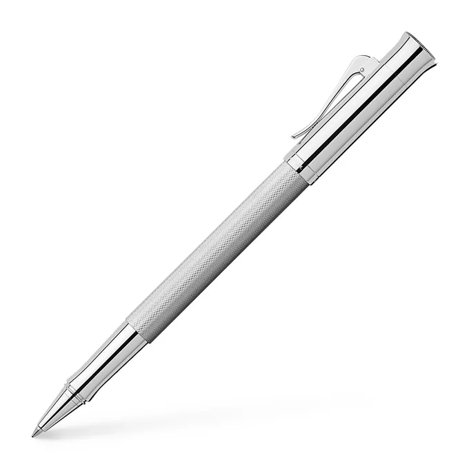 PIÓRO KULKOWE GUILLOCHE RHODIUM GRAF VON FABER-CASTELL