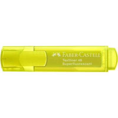 ZAKREŚLACZ 1546 FABER CASTELL, NEONOWY ŻÓŁTY