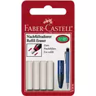 ZAPASOWA GUMKA POLYMATIC FABER-CASTELL, 4 SZTUKI 