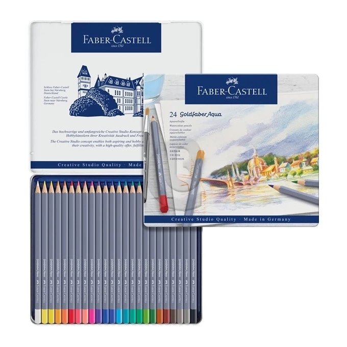 KREDKI AKWARELOWE GOLDFABER AQUA FABER-CASTELL