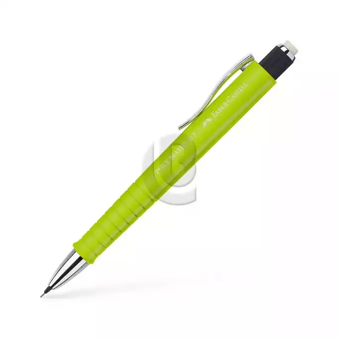 OŁÓWEK AUTOMATYCZNY 0,7MM POLY MATIC FABER-CASTELL, LIMONKOWY