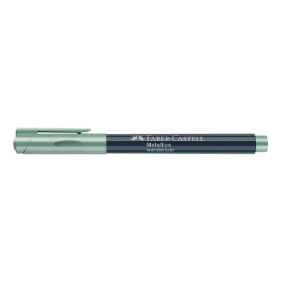 PISAK METALICZNY METALLICS FABER-CASTELL, KOLOR ZIELONY (WANDERLUST)