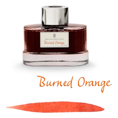 ATRAMENT GRAF VON FABER-CASTELL, 75ml, BURNED ORANGE