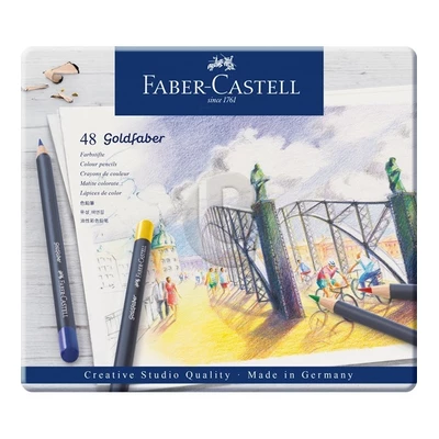 KREDKI GOLDFABER FABER-CASTELL, 48 KOLORÓW