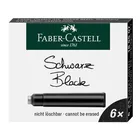 NABOJE ATRAMENTOWE FABER-CASTELL, CZARNE