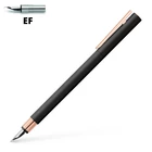 PIÓRO WIECZNE NEO SLIM FABER-CASTELL, BLACK ROSEGOLD - Stalówka: EF - extra cienka