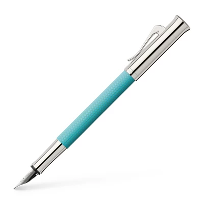 PIÓRO WIECZNE GUILLOCHE TURQUISE GRAF VON FABER-CASTELL, STALÓWKA F