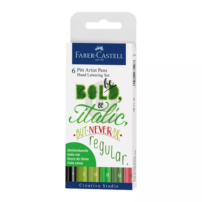 PISAKI PITT ARTIST PEN HANDLETTERING FABER-CASTELL