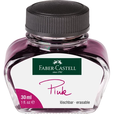 ATRAMENT FABER-CASTELL 30 ML, RÓŻOWY