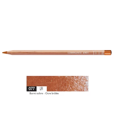 Kredka Caran d'Ache Luminance 6901, 077 Burnt Ochre - Palona Ochra