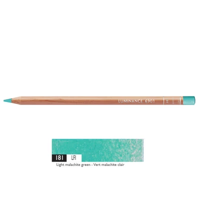 Kredka Caran d'Ache Luminance 6901, 181 Light Malachite Green - Jasna Malachitowa Zieleń