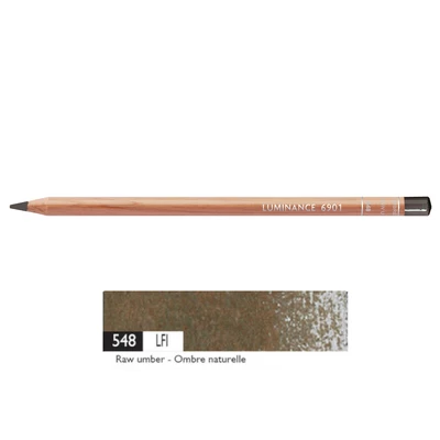 Kredka Caran d'Ache Luminance 6901, 548 Raw Umber - Czysta Umbra