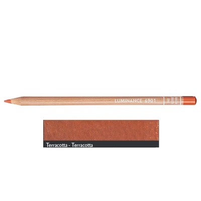 Kredka Caran d'Ache Luminance 6901, 044 Terracotta - Terakota - NOWY KOLOR!