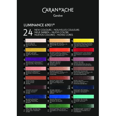 Kredka Caran d'Ache Luminance 6901, 044 Terracotta - Terakota