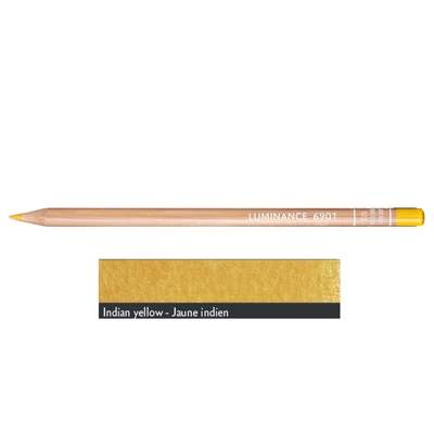 Kredka Caran d'Ache Luminance 6901, 523 Indian Yellow - Indyjski Żółty