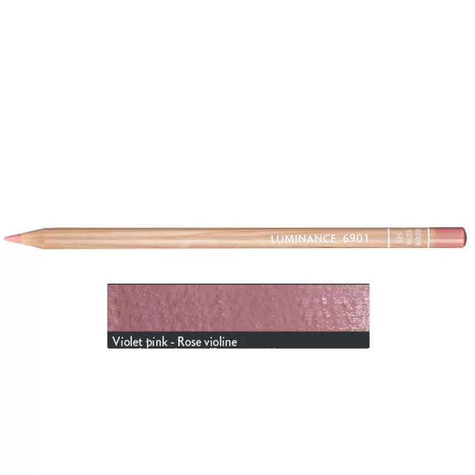 Kredka Caran d'Ache Luminance 6901, 583 Violet Pink - Fioletoworóżowy