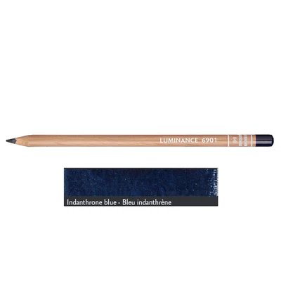 Kredka Caran d'Ache Luminance 6901, 649 Indanthrone Blue - Błękit Indantrenowy