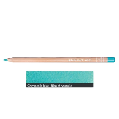 Kredka Caran d'Ache Luminance 6901, 671 Chrysocolla Blue - Niebieska Chryzokola