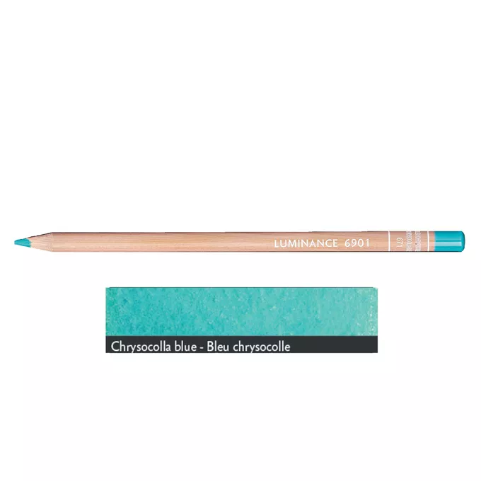 Kredka Caran d'Ache Luminance 6901, 671 Chrysocolla Blue - Niebieska Chryzokola