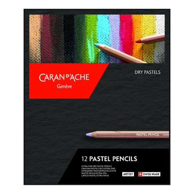 Kredki pastelowe Pastel Pencils Caran d'Ache, 12 kolorów