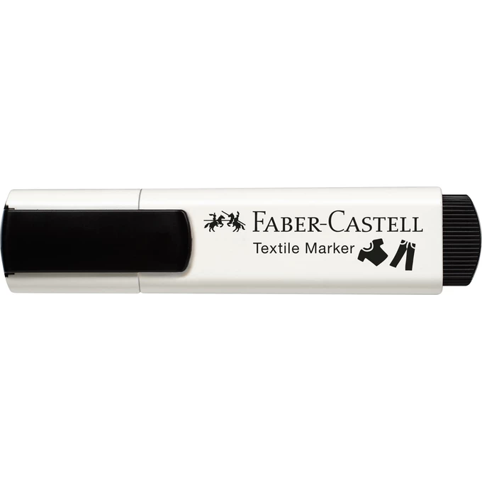 MARKER DO TKANIN FABER-CASTELL, CZARNY